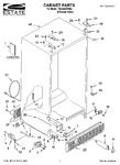 Diagram for 01 - Cabinet Parts