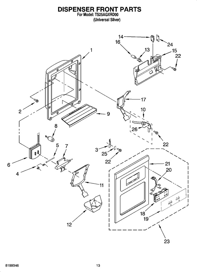 Diagram for TS25AGXRD00