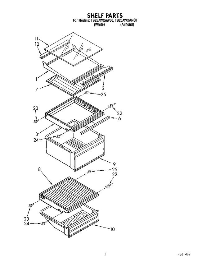 Diagram for TS25AWXAN00