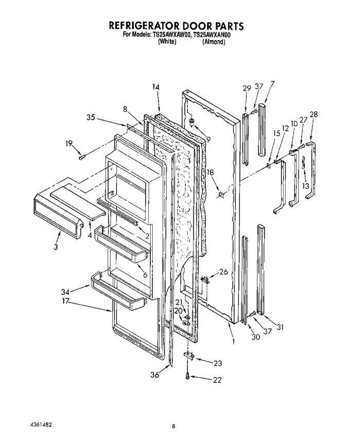 Diagram for TS25AWXAN00