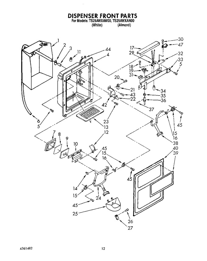 Diagram for TS25AWXAN00