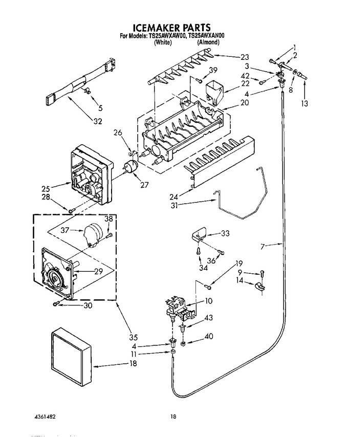 Diagram for TS25AWXAN00
