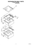 Diagram for 03 - Refrigerator Shelf Parts