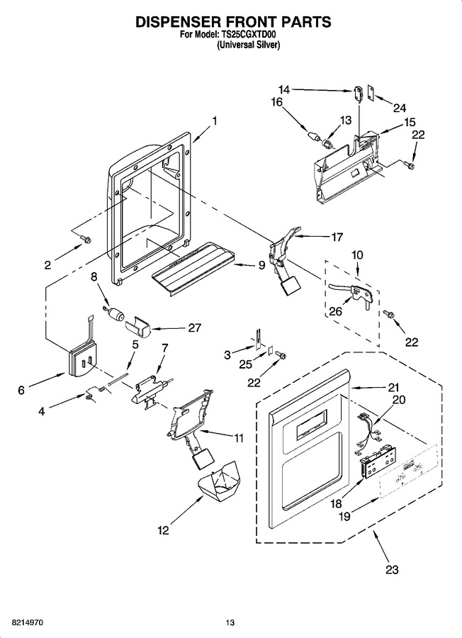 Diagram for TS25CGXTD00