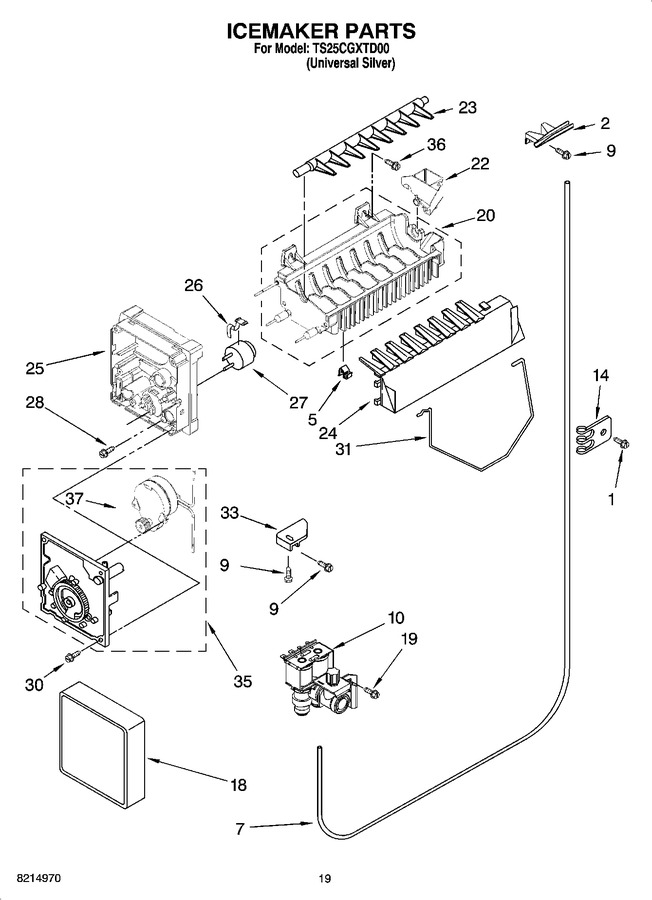 Diagram for TS25CGXTD00