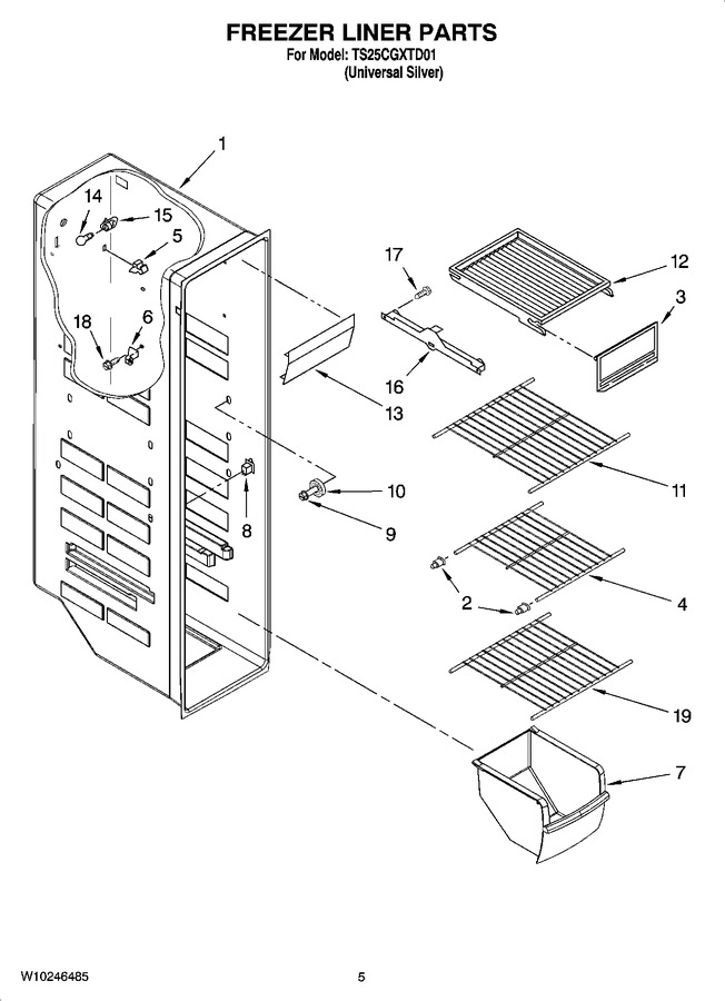 Diagram for TS25CGXTD01
