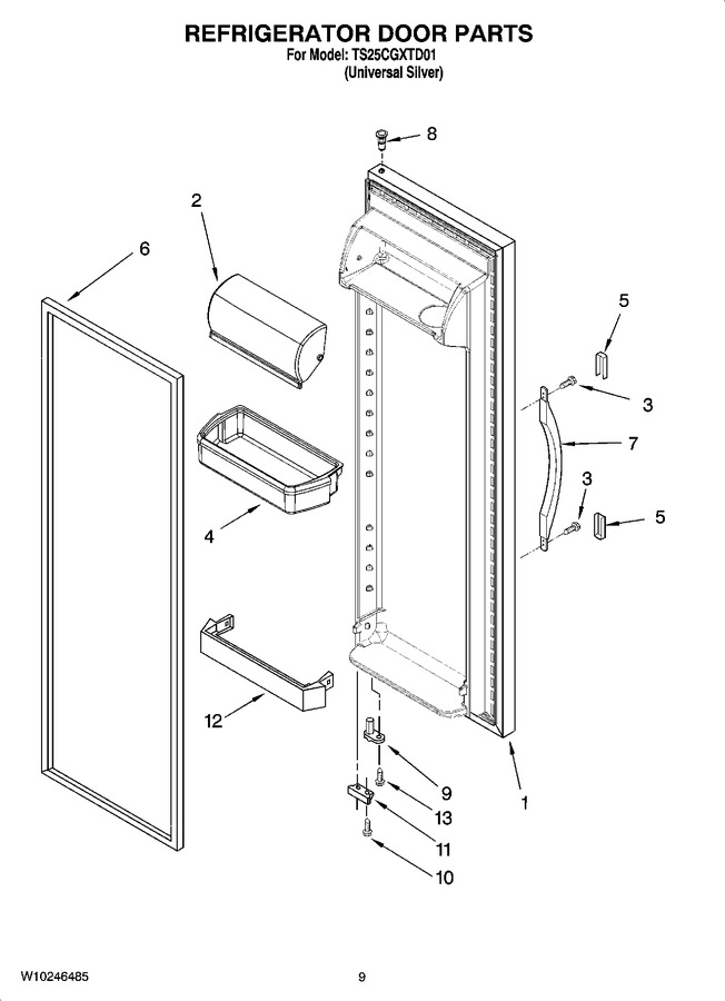 Diagram for TS25CGXTD01