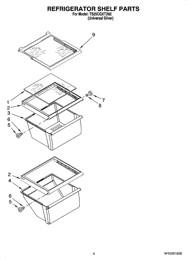 Diagram for TS25CGXTD02