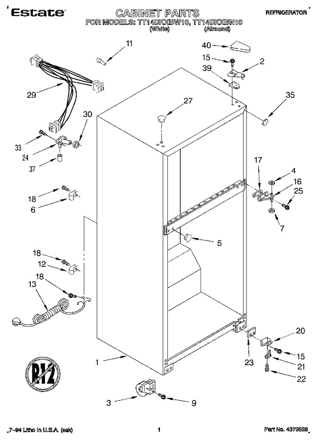 Diagram for TT14DKXBN10
