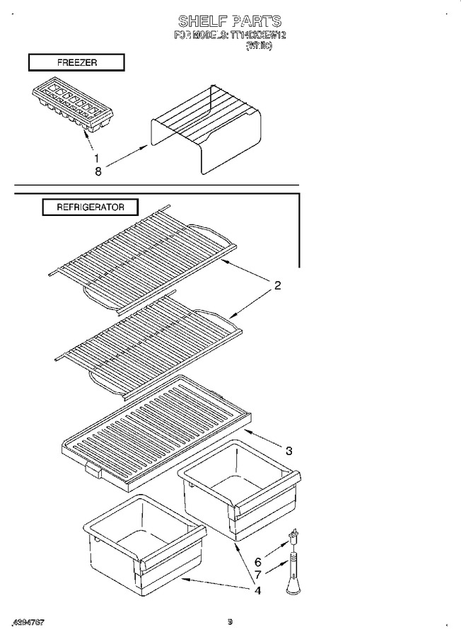 Diagram for TT14DKXEW12