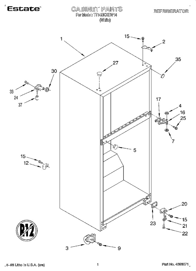 Diagram for TT14DKXEW14
