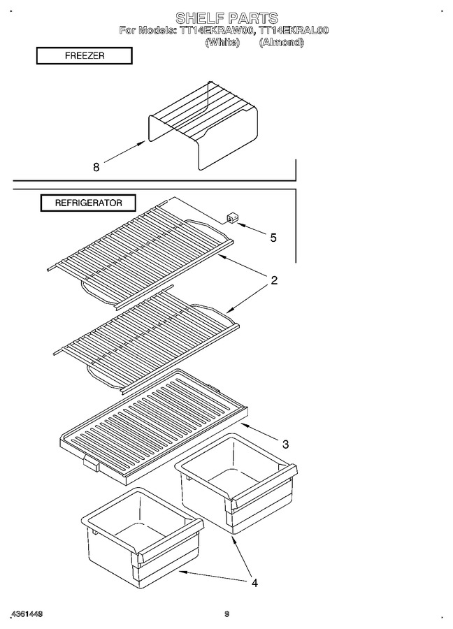 Diagram for TT14EKRAW00
