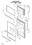 Diagram for 02 - Door Parts