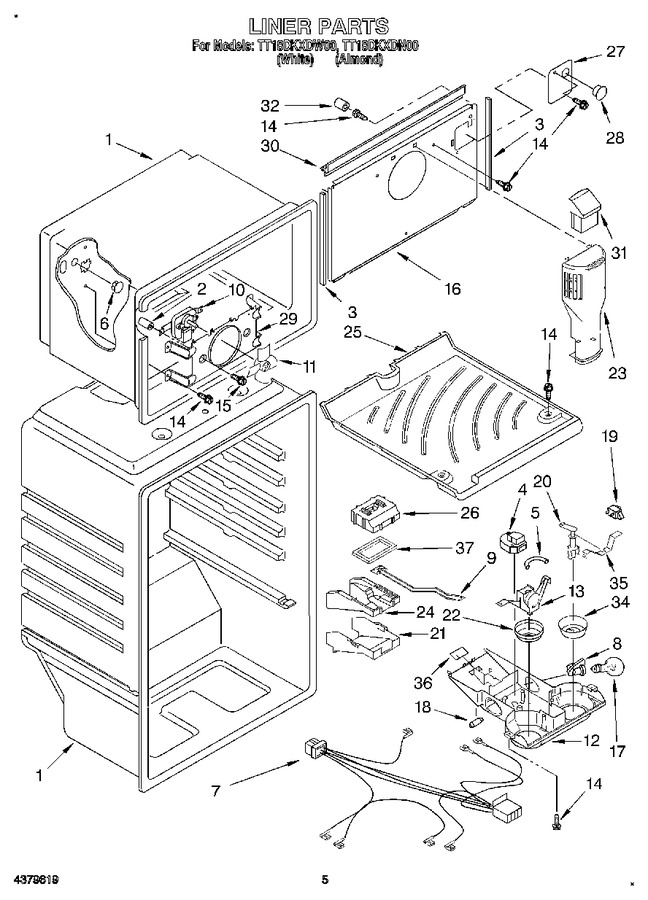Diagram for TT18DKXDW00