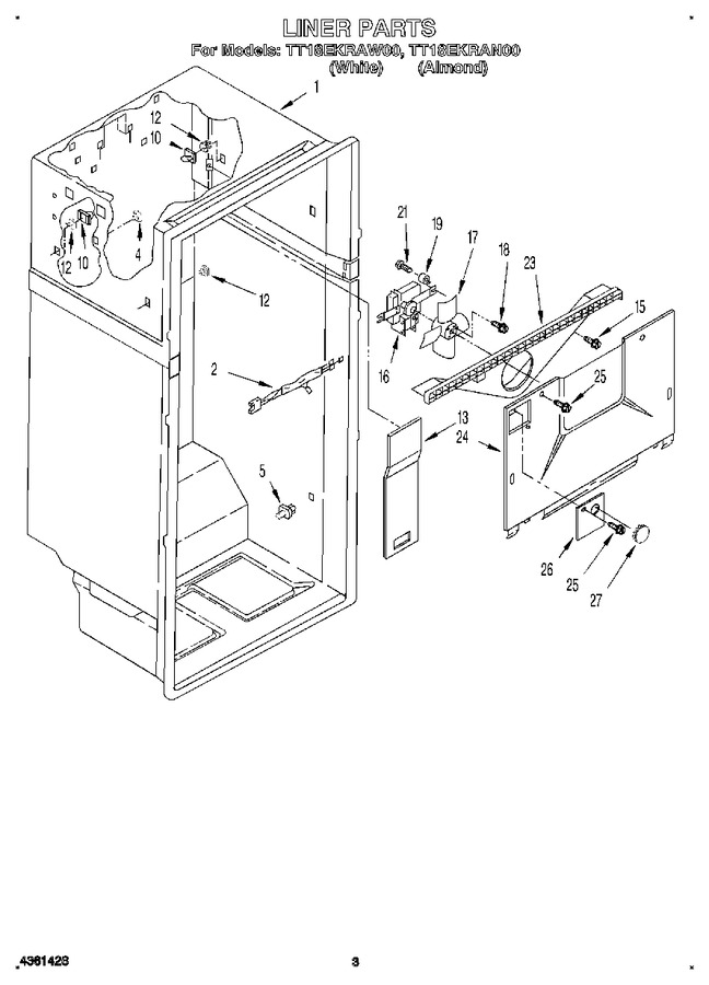 Diagram for TT18EKRAW00