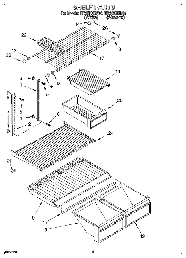 Diagram for TT20DKXBW00