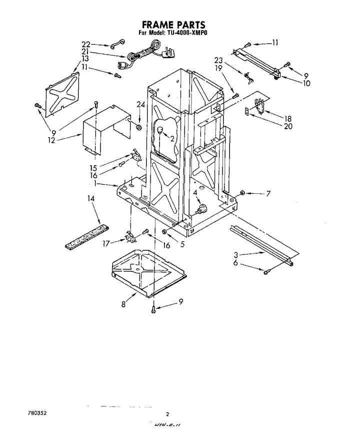 Diagram for TU4000XMP0