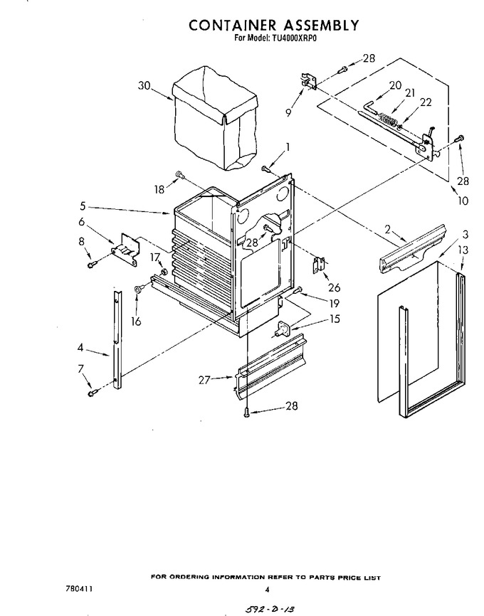 Diagram for TU4000XRP0