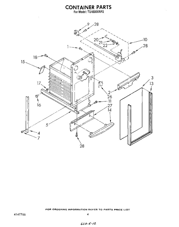 Diagram for TU4000XRP2
