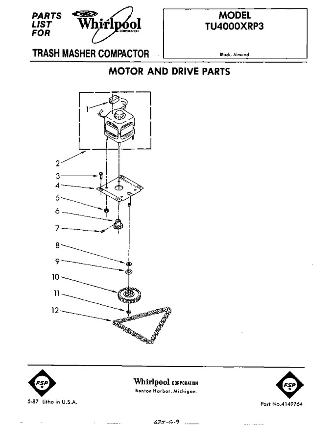 Diagram for TU4000XRP3
