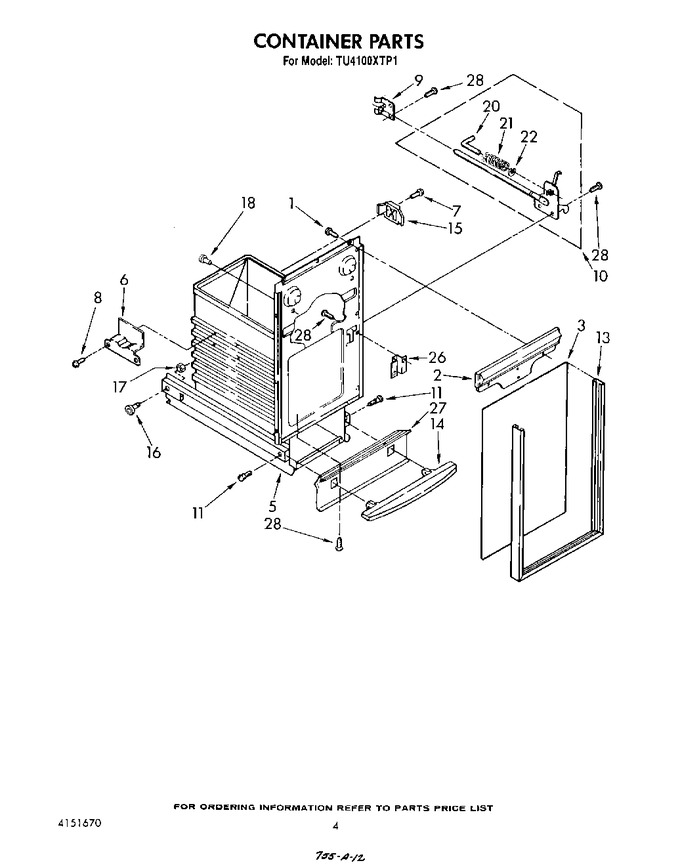 Diagram for TU4100XTP1