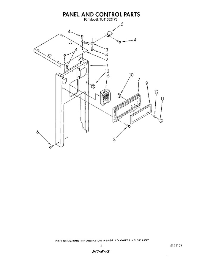 Diagram for TU4100XTP3
