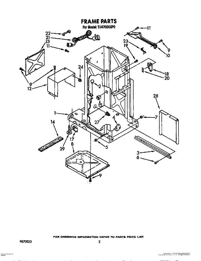 Diagram for TU4700XXP0