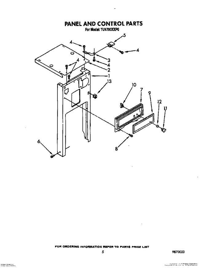 Diagram for TU4700XXP0