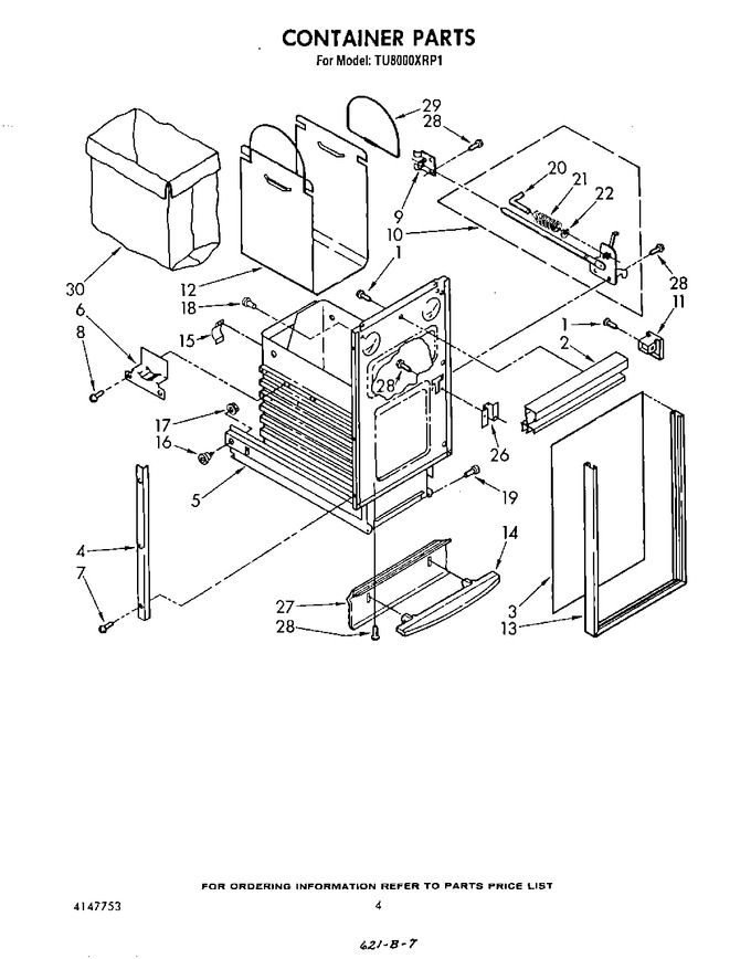 Diagram for TU8000XRP1