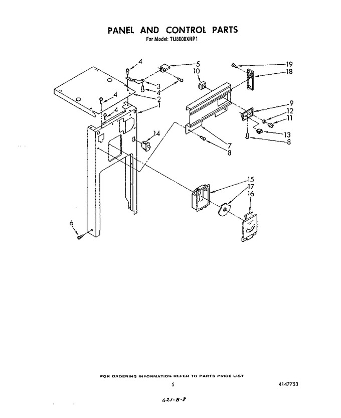 Diagram for TU8000XRP1