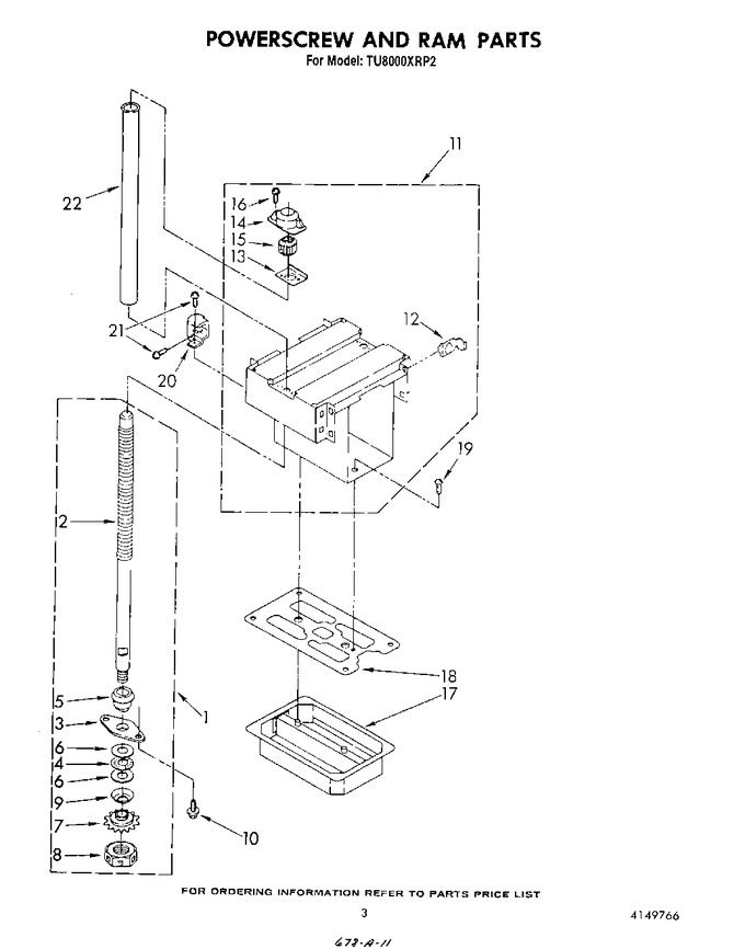 Diagram for TU8000XRP2