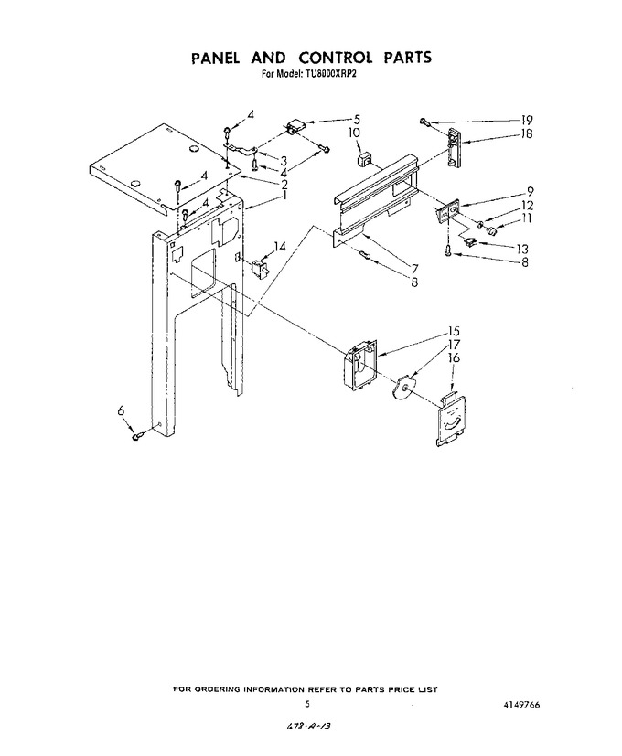 Diagram for TU8000XRP2
