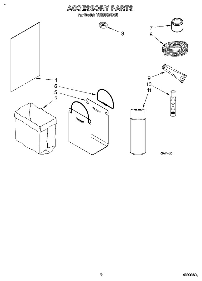 Diagram for TU800SPDB0