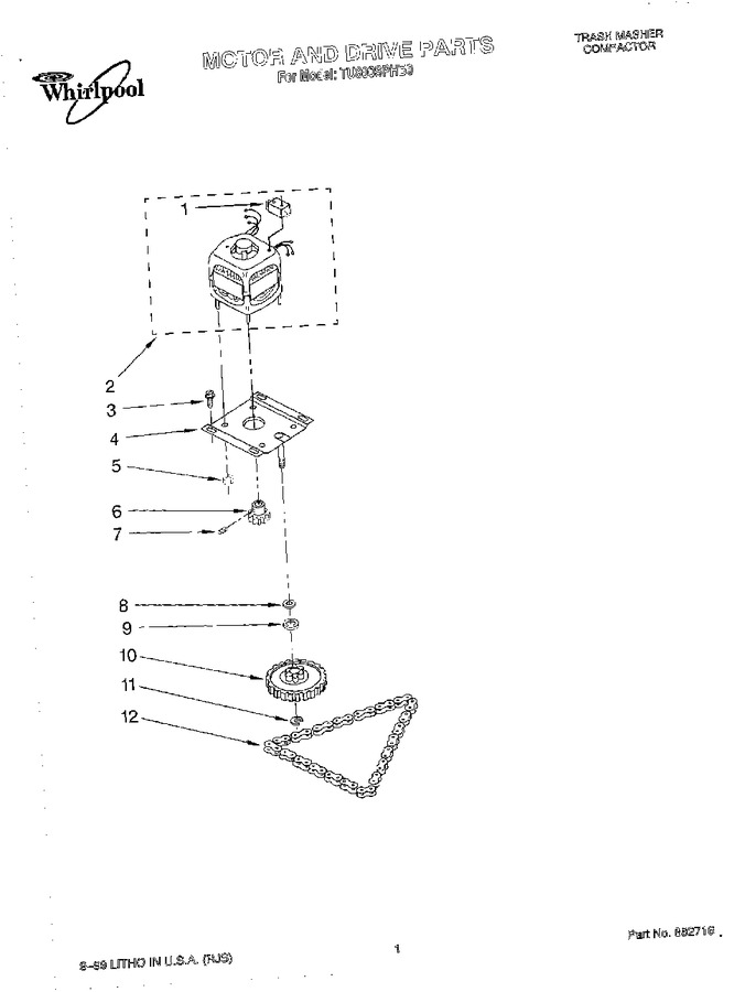 Diagram for TU800SPHB0