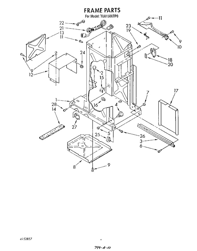 Diagram for TU8150XTP0