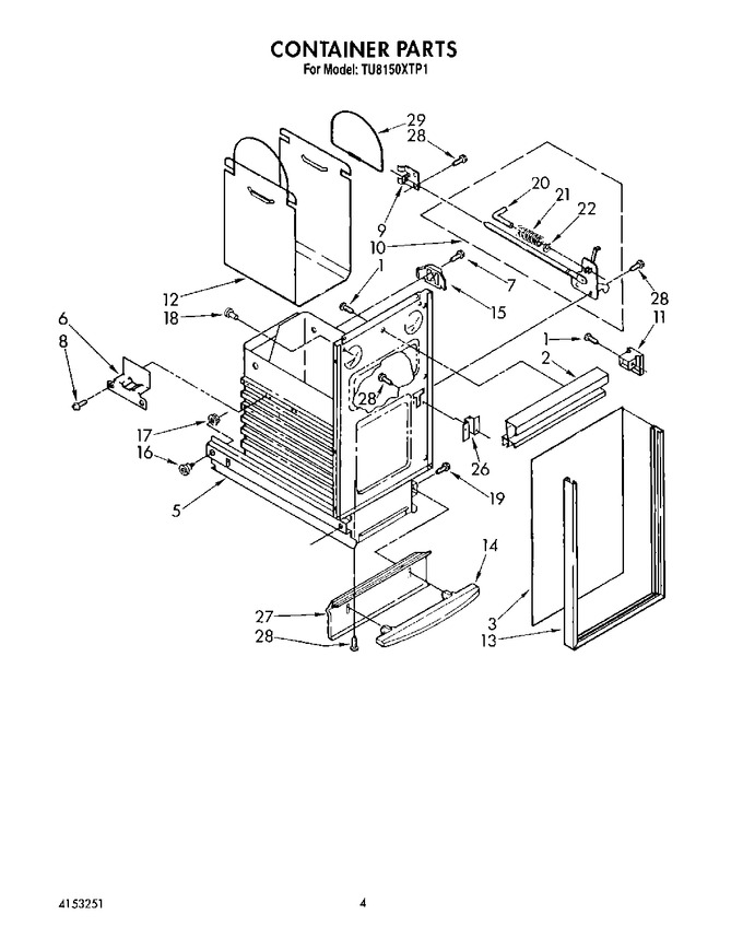 Diagram for TU8150XTP1