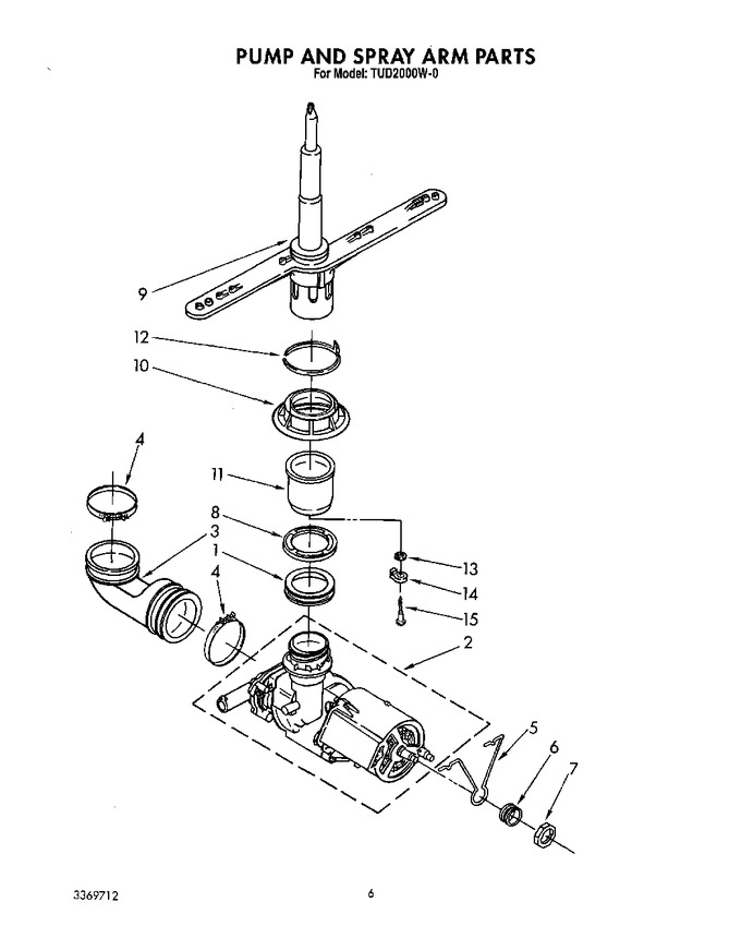Diagram for TUD2000W0