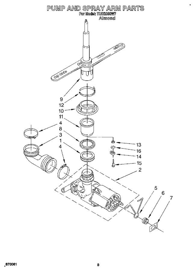 Diagram for TUD2000W7