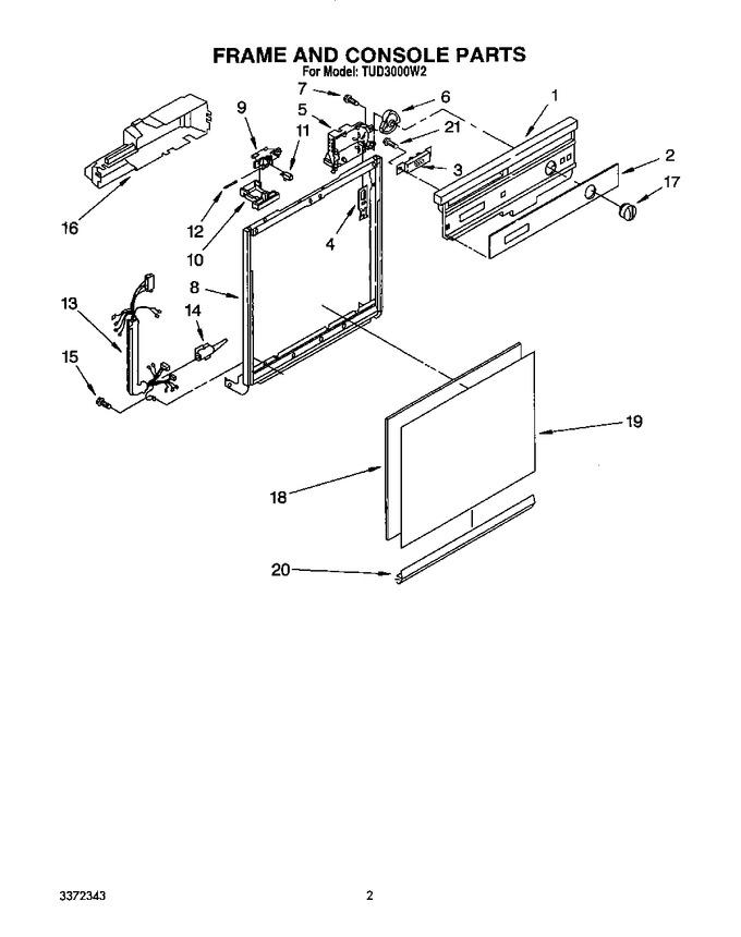 Diagram for TUD3000W2