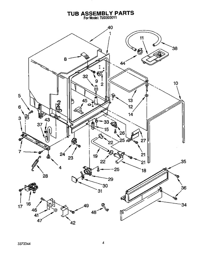 Diagram for TUD3000Y1