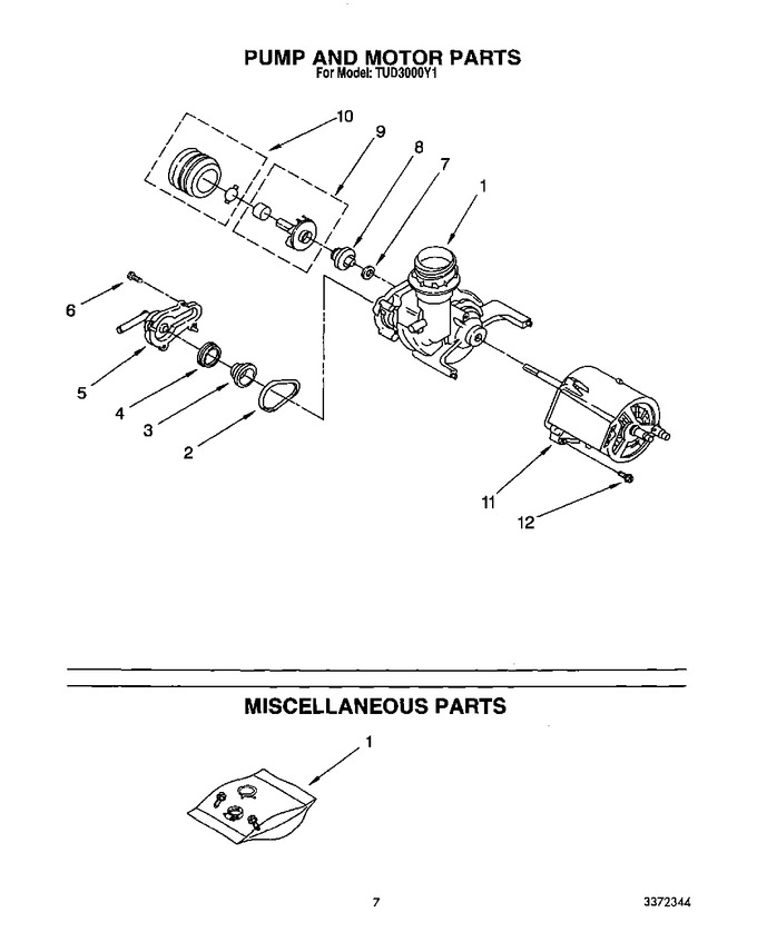 Diagram for TUD3000Y1