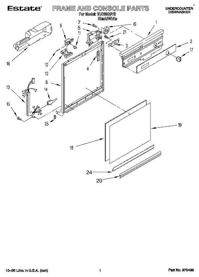 Diagram for TUD3000Y6