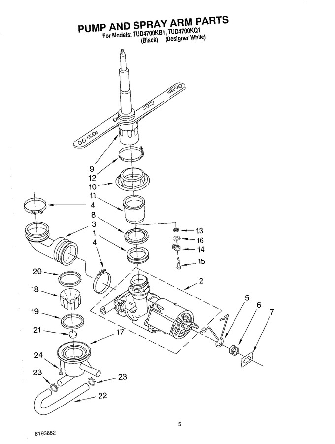 Diagram for TUD4700KB1