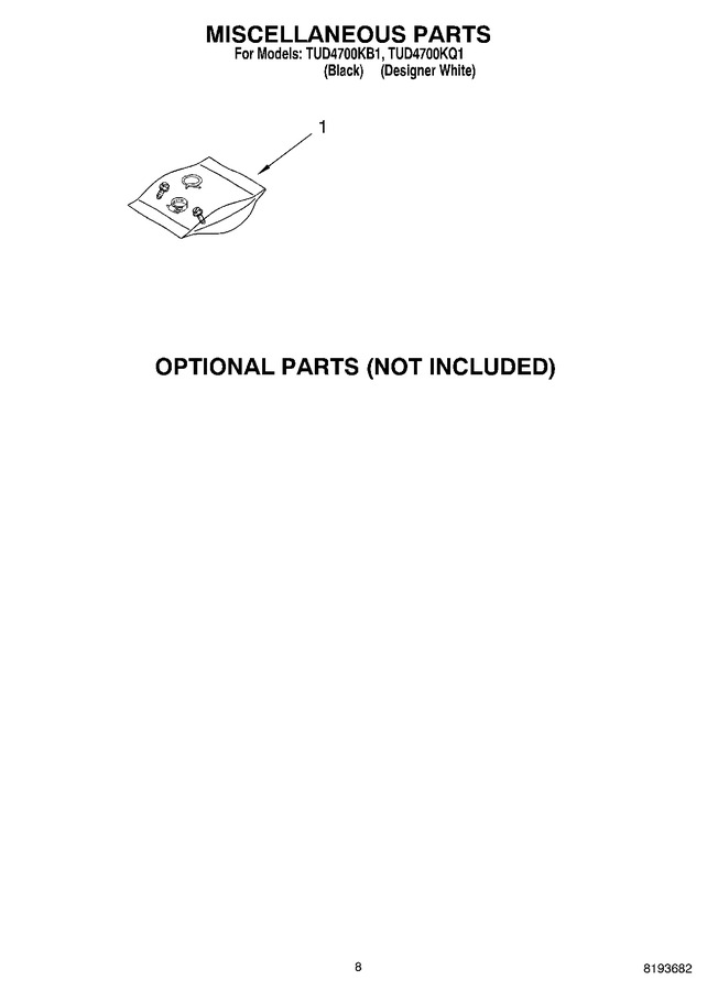 Diagram for TUD4700KB1