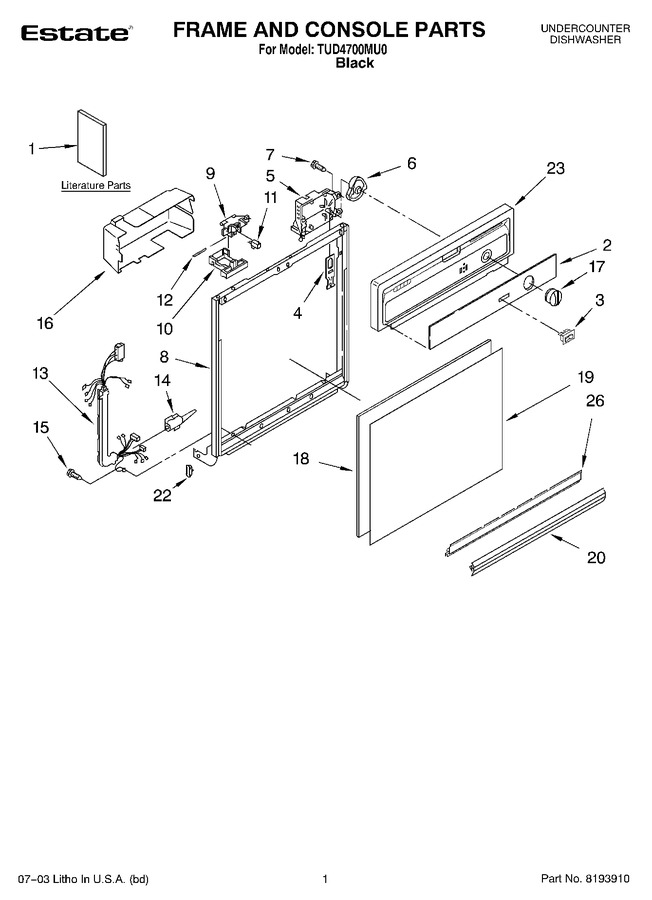 Diagram for TUD4700MU0