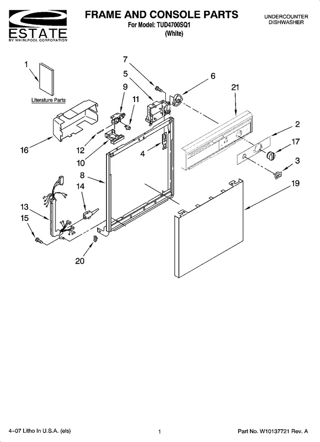 Diagram for TUD4700SQ1