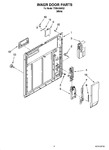 Diagram for 02 - Inner Door Parts