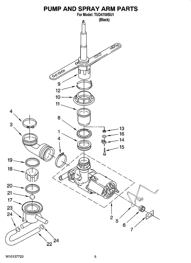 Diagram for TUD4700SU1