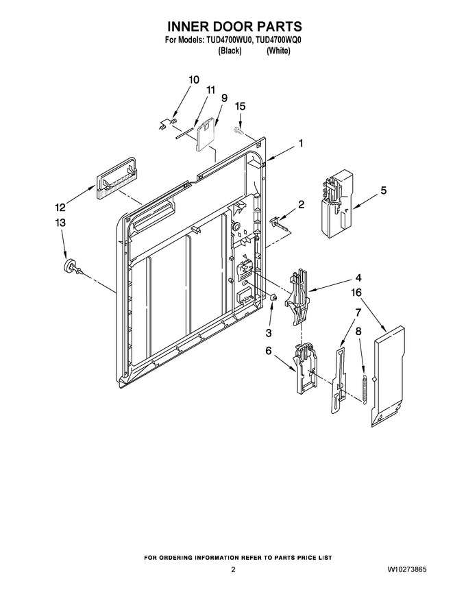 Diagram for TUD4700WU0
