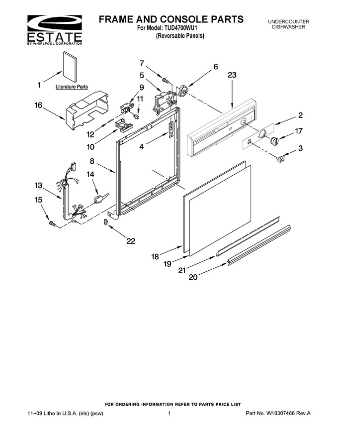 Diagram for TUD4700WU1